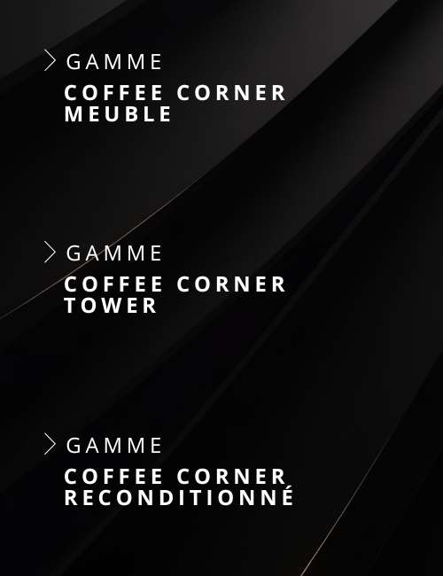 Meuble machine à café professionnelle