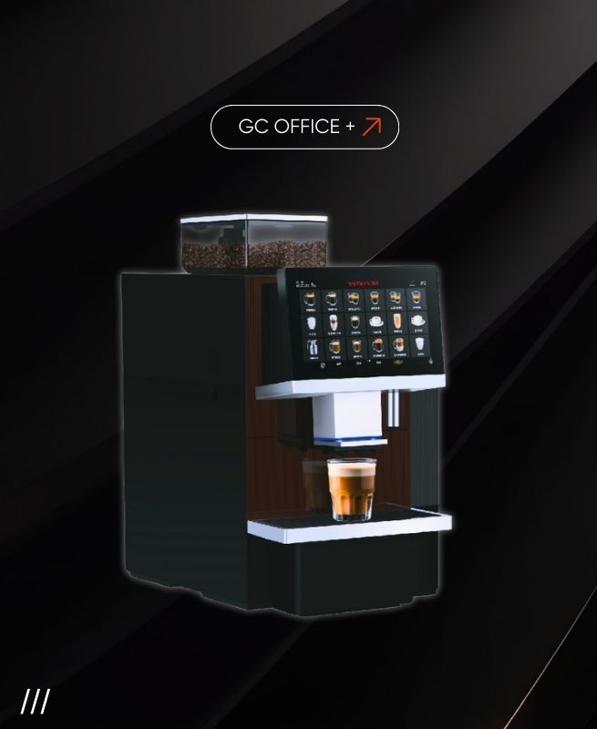 cg office + machine à café professionnelle automatique